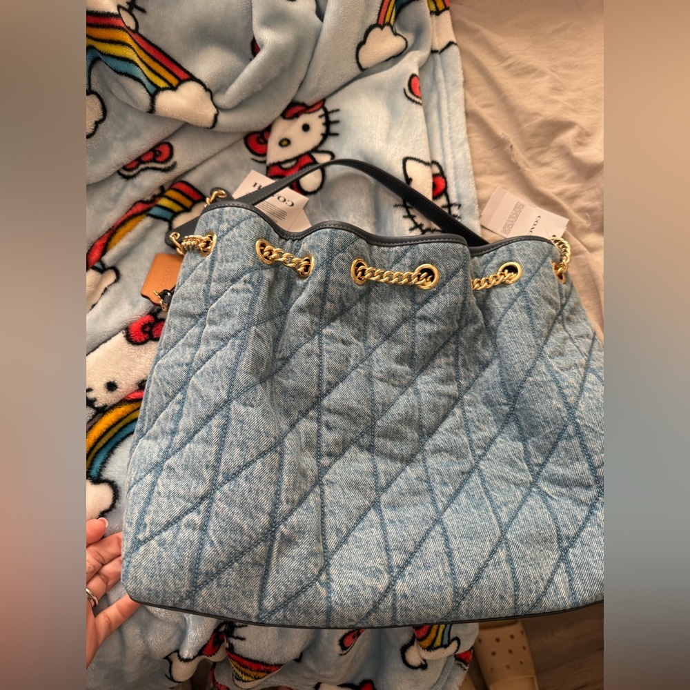 Coach denim Evelyn bag - Picture 4 of 5
